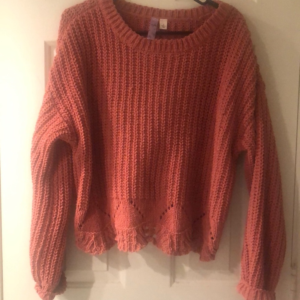Pink sweater